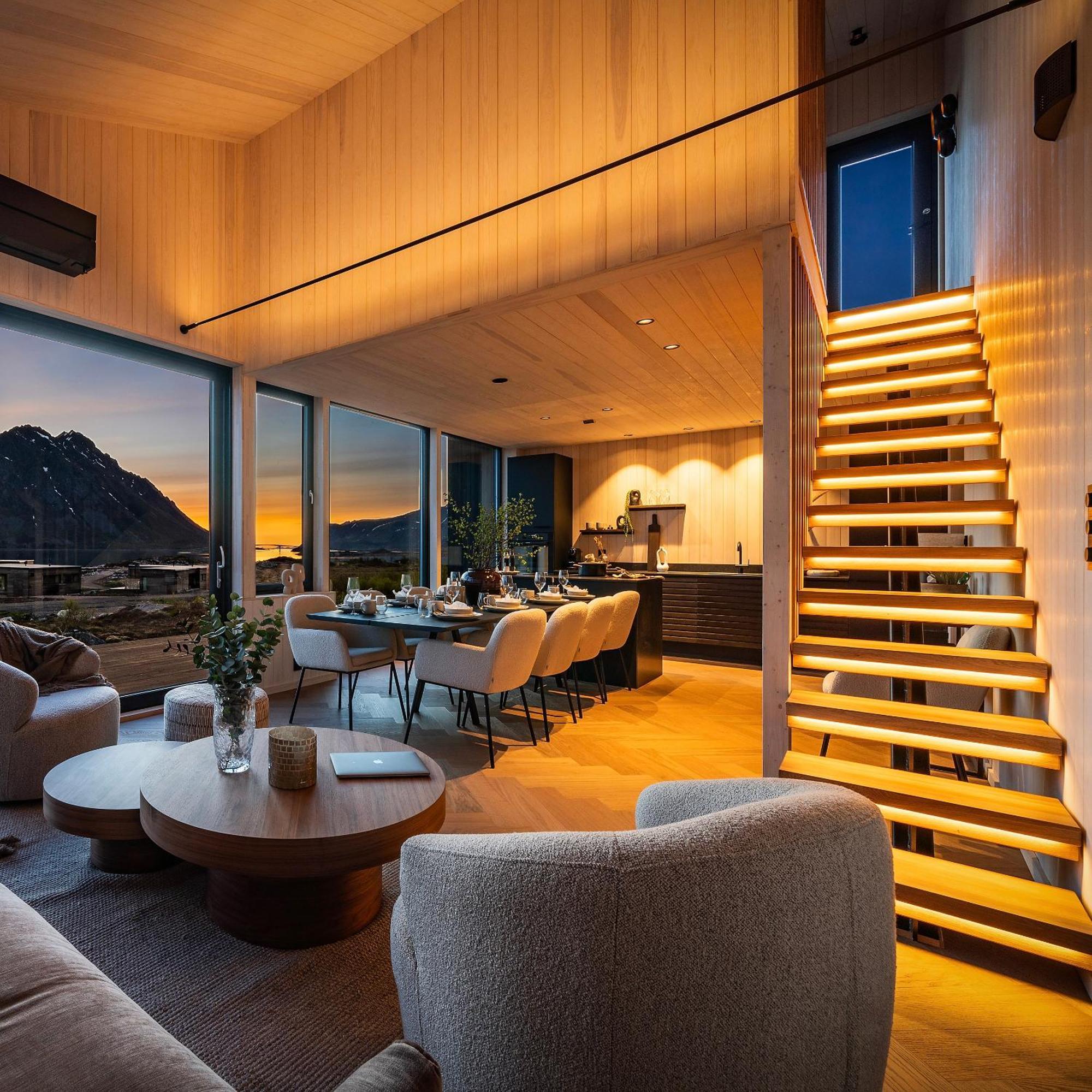 Villa New! Spectacular Cabin In Lofoten Kleppstad Exterior foto