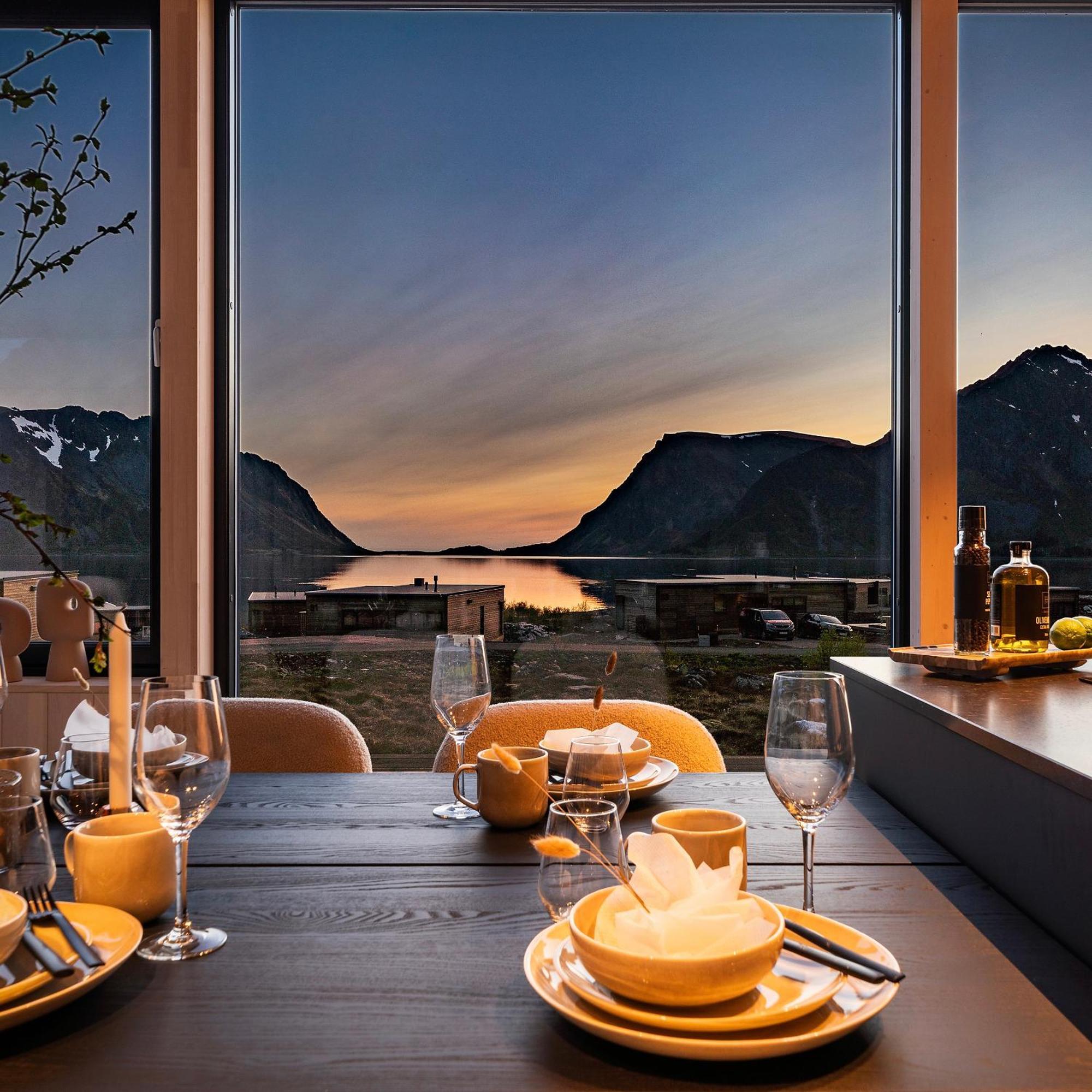 Villa New! Spectacular Cabin In Lofoten Kleppstad Exterior foto